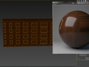 wood panels 09 3D Model