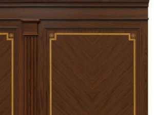 wood panels with veneer 010 3D Model