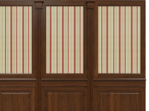 wood panels with wallpaper 011 3D 모델