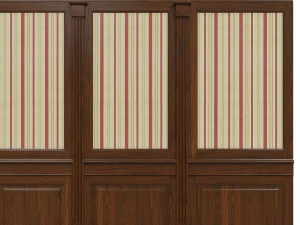wood panels with wallpaper 011 3D Model