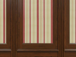 wood panels with wallpaper 011 3D Model