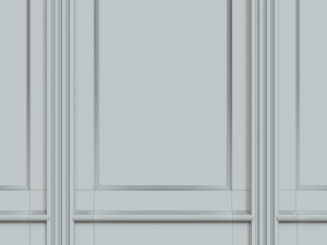 wood panels with wallpaper 011 3D 모델