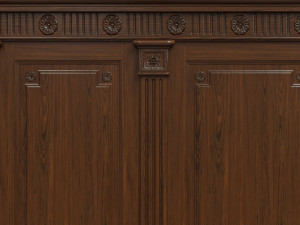 threaded wood panels 012 Modèle 3D