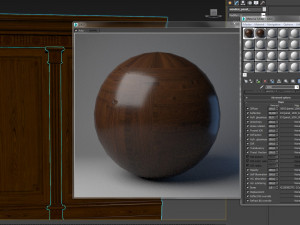 threaded wood panels 012 Modèle 3D