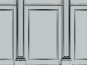 threaded wood panels 015 Modelo 3D