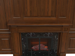 classic fireplace 01 3D Modell