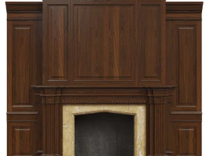 lareira cl&aacute;ssica02 Modelo 3D