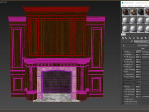 classic fireplace02 Modèle 3D