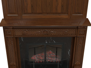 classic fireplace04 3Dモデル