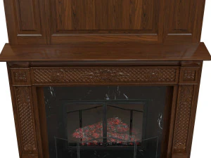 classic fireplace04 3D Model
