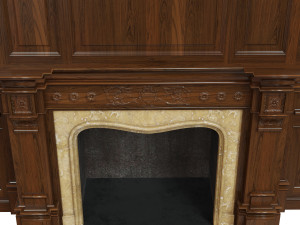classic fireplace 05 3D 모델
