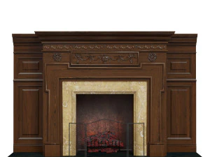 lareira cl&aacute;ssica06 Modelo 3D