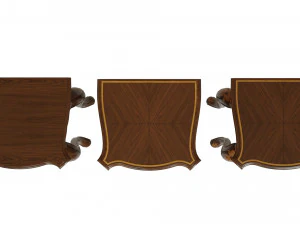 classic side table 400 3D Model
