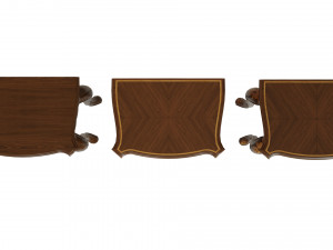 classic side table 500 3D Модель