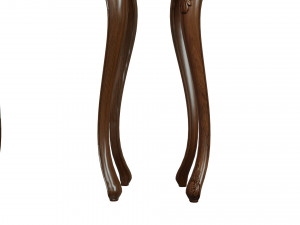 classic side table 500 3D Модель