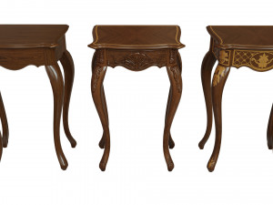 classic side table 500 3D Модель