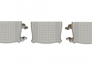classic side table 500 3D Модель