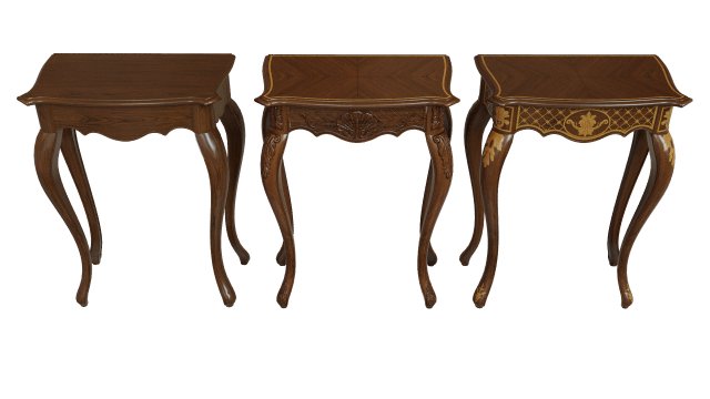 classic side table 600 3Dモデル .c4d .max .obj .3ds .fbx .stl .blend 