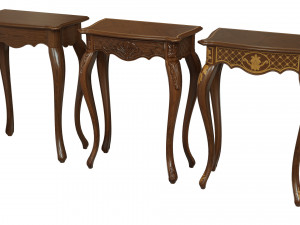 classic side table 600 3Dモデル