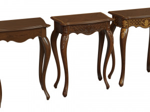 classic side table 600 3Dモデル
