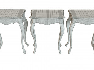 classic side table 600 3Dモデル