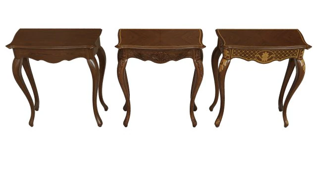 classic side table 700 3D Model .c4d .max .obj .3ds .fbx .stl .blend 