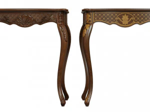 classic side table 700 3D Model