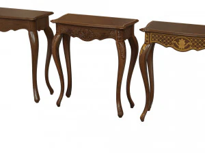 classic side table 700 3D Model