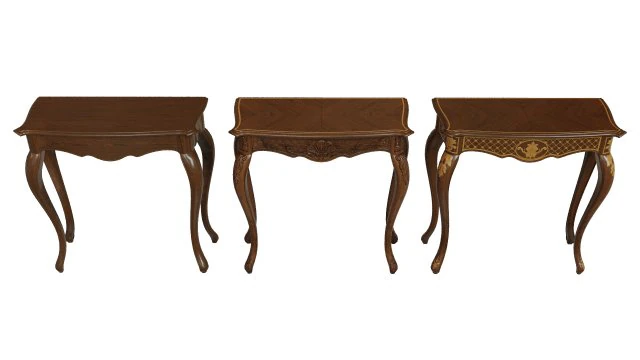 classic side table 800 3D Model .c4d .max .obj .3ds .fbx .stl .blend 