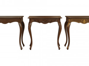 classic side table 800 3Dモデル