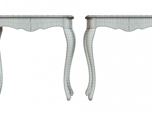 classic side table 800 3Dモデル
