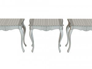 classic side table 800 3Dモデル