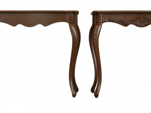 classic side table 900 3D 模型