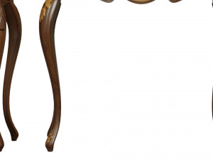classic side table 900 3D 模型