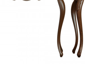 classic side table 900 3D 模型