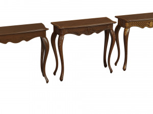 classic side table 900 3D 模型