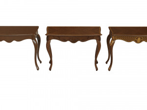 classic side table 1000 Modelo 3D