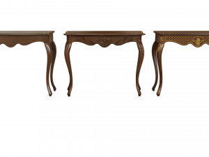 classic side table 1000 3D Modell