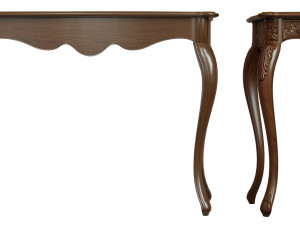 classic side table 1000 3D Modell