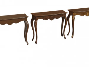 classic side table 1000 3D Model