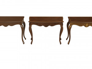 classic side table 1000 3D Modell