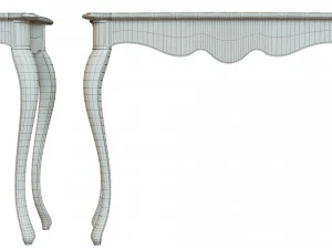 classic side table 1000 3D Model
