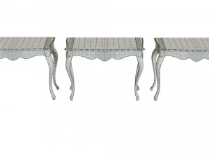 classic side table 1000 3D Model