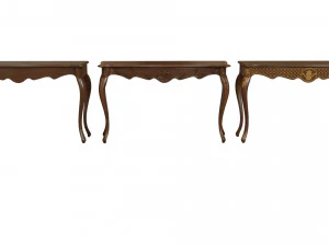 klassischer Beistelltisch 1200 3D Modell