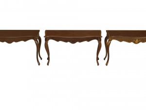 classic side table 1200 Modello 3D