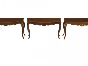 classic side table 1200 3D Model