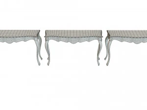 classic side table 1200 3D Model