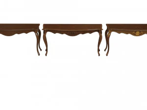 classic side table 1500 3D Model