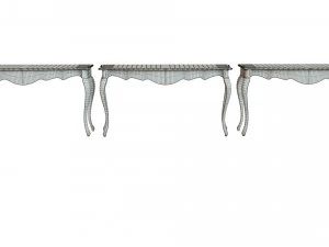 classic side table 1500 3D Model