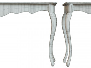 classic side table 1500 3Dモデル